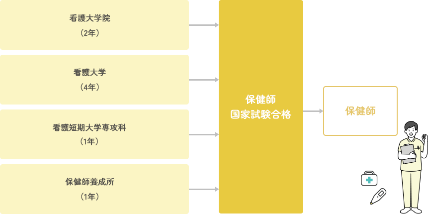 保険師になるための進路コース